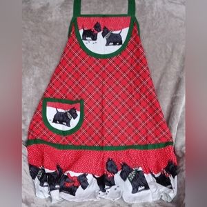 Scottie/Scottish Terrier Adult Dog Apron Handcrafted